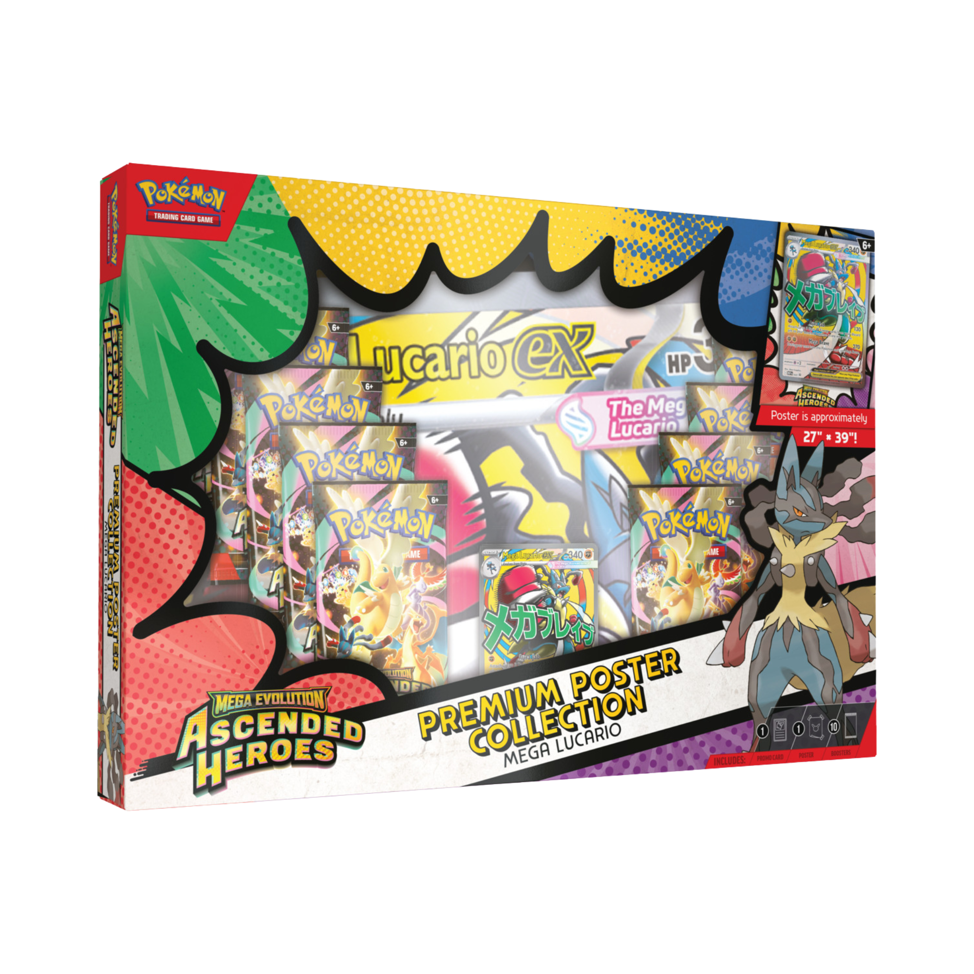 Pokémon TCG - Premium Poster Collection Ascended Heroes - Inglés