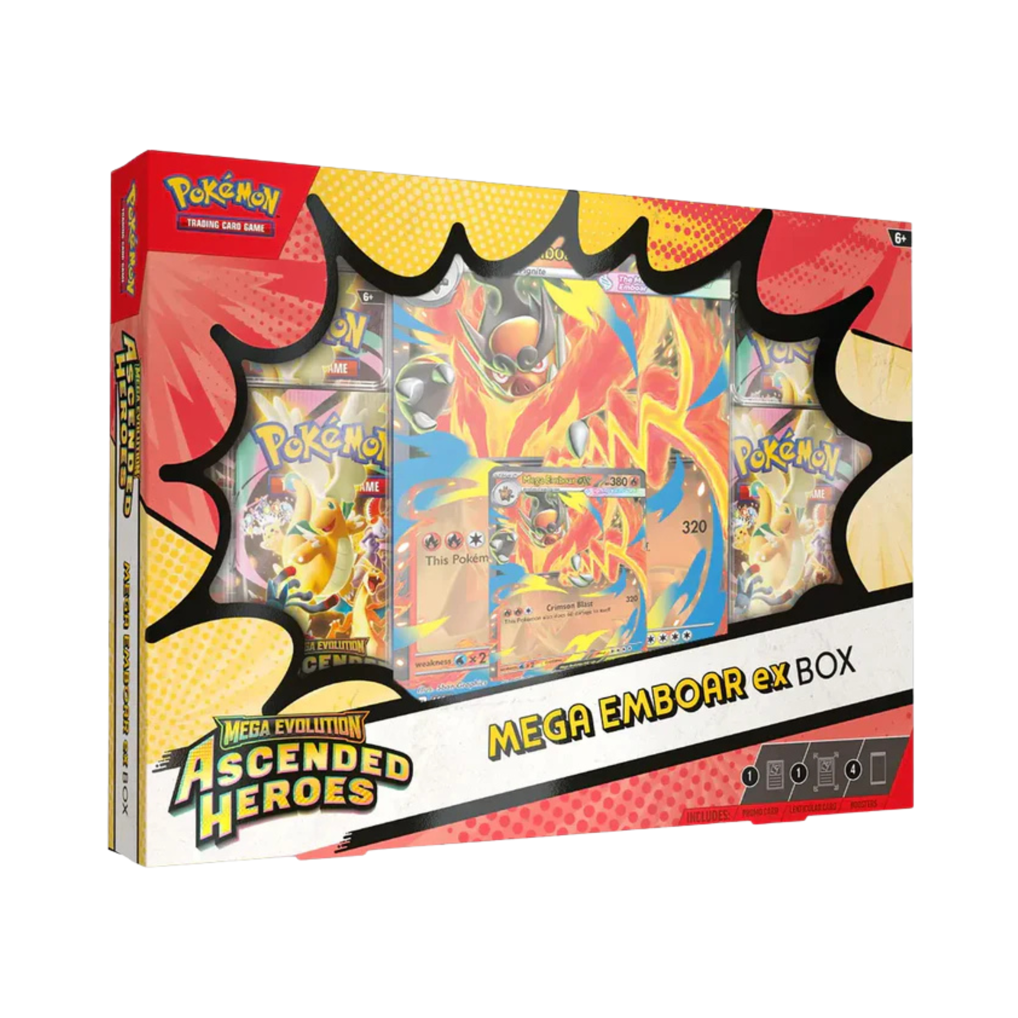 Pokémon TCG - Mega ex Box Ascended Heroes - Español