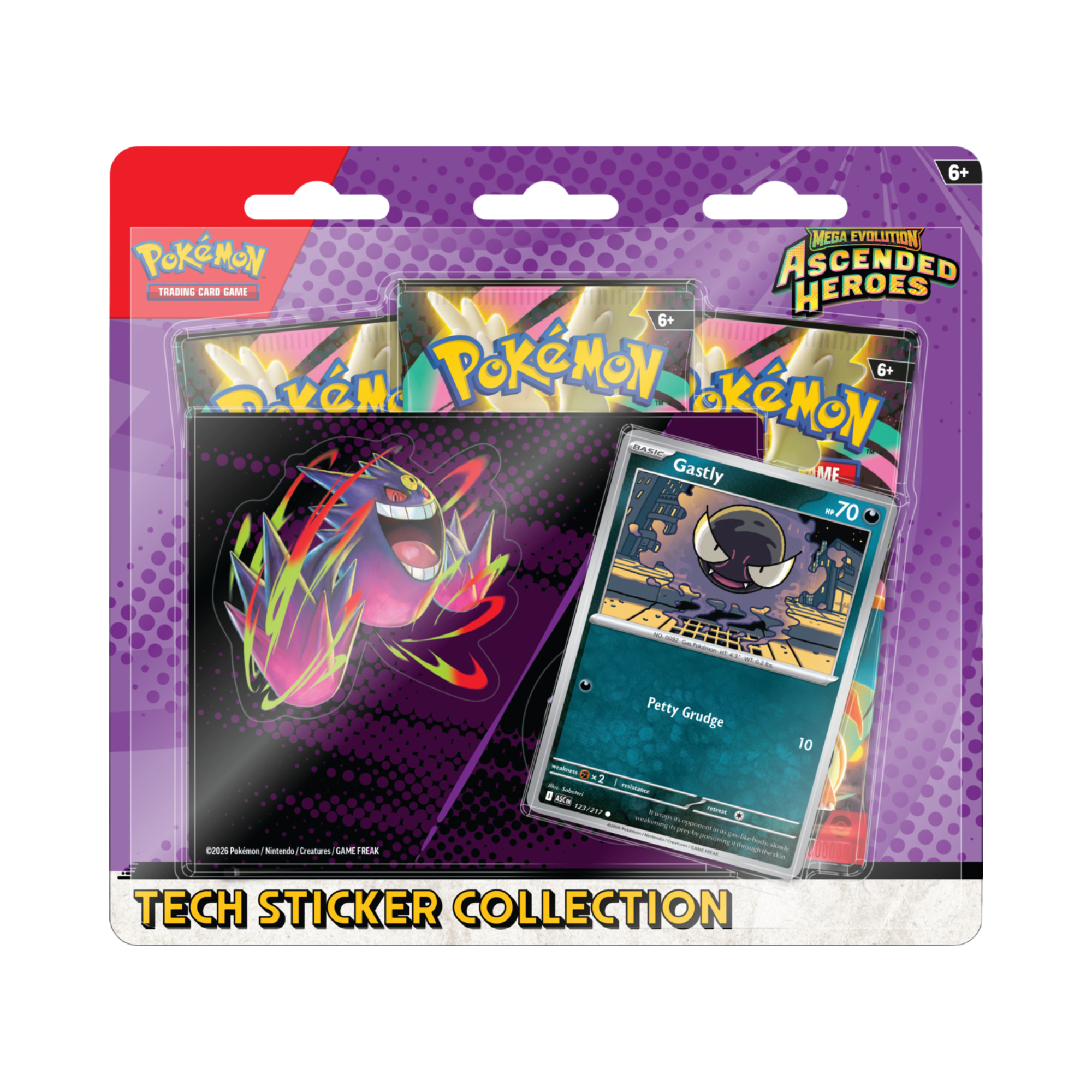 Pokemon TCG - Tech Sticker Collection Ascended Heroes - Español