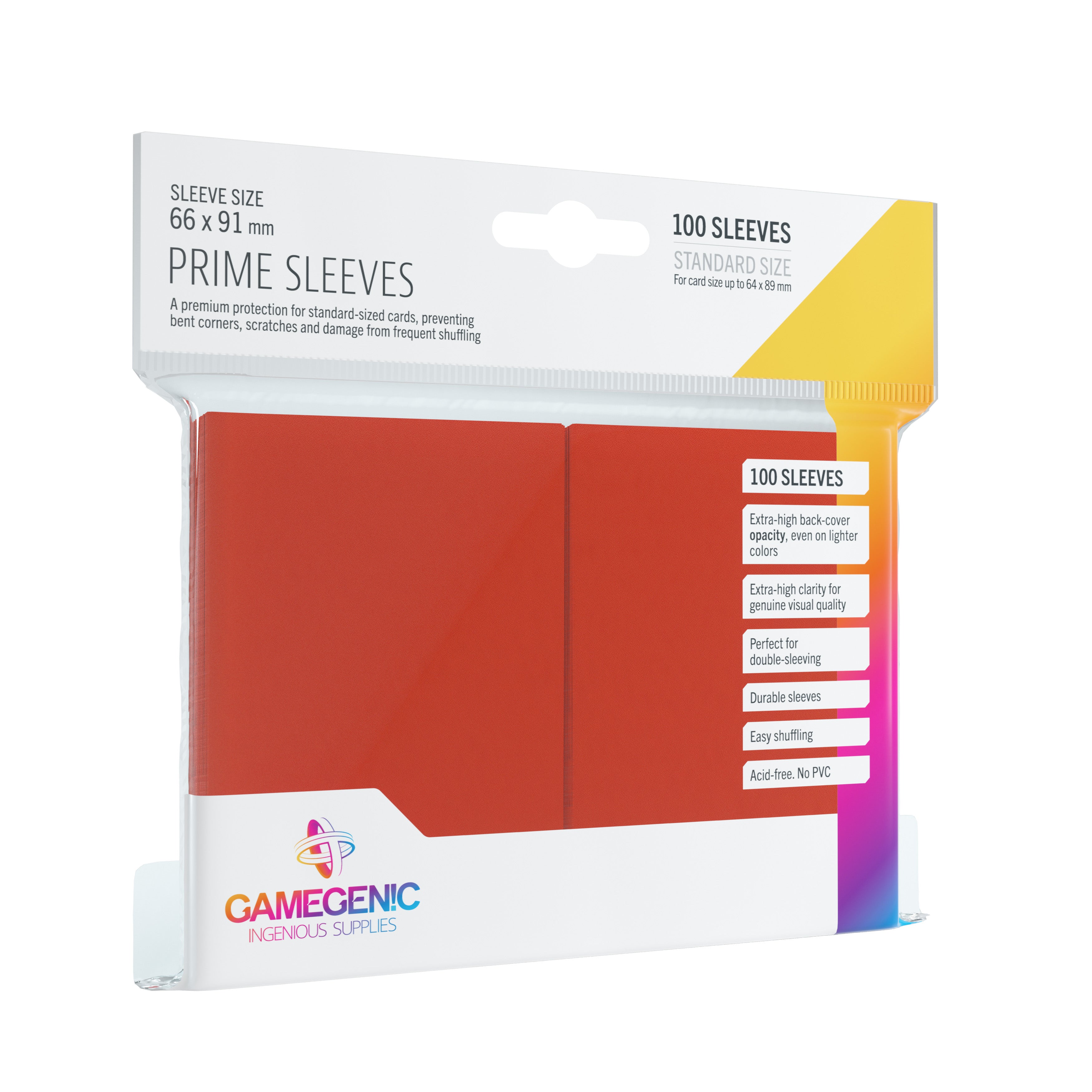 Gamegenic - Fundas Protectoras Prime Sleeves Standard (100)