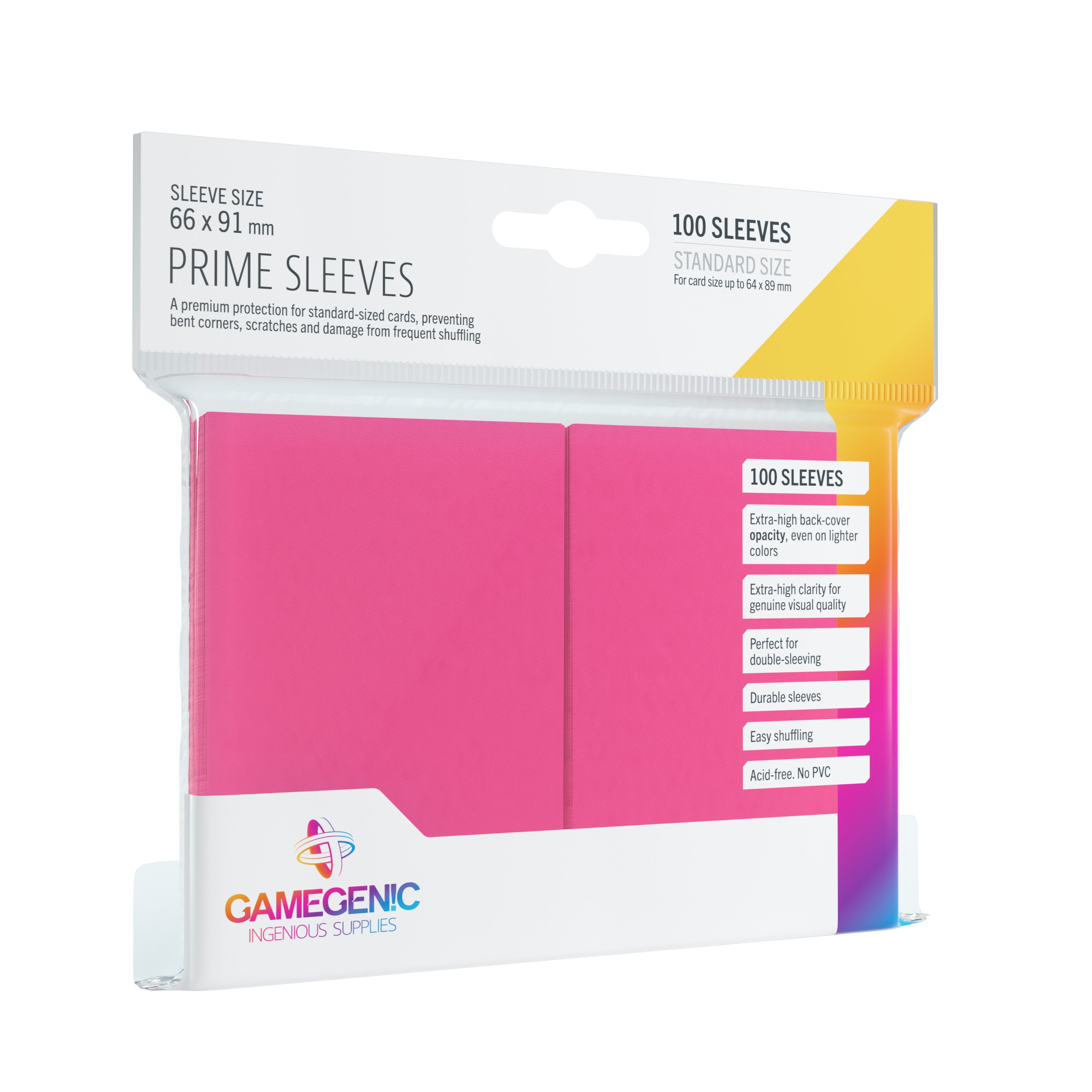 Gamegenic - Fundas Protectoras Prime Sleeves Standard (100)