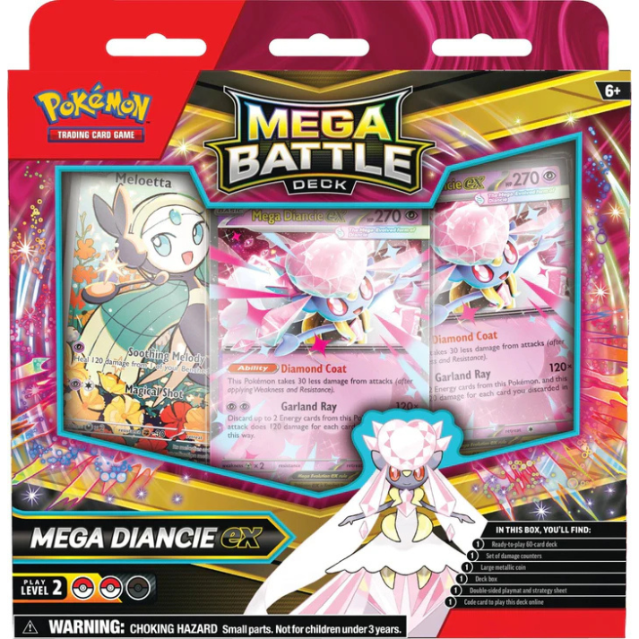Mega Battle Deck - Mega Diance ex – Inglés