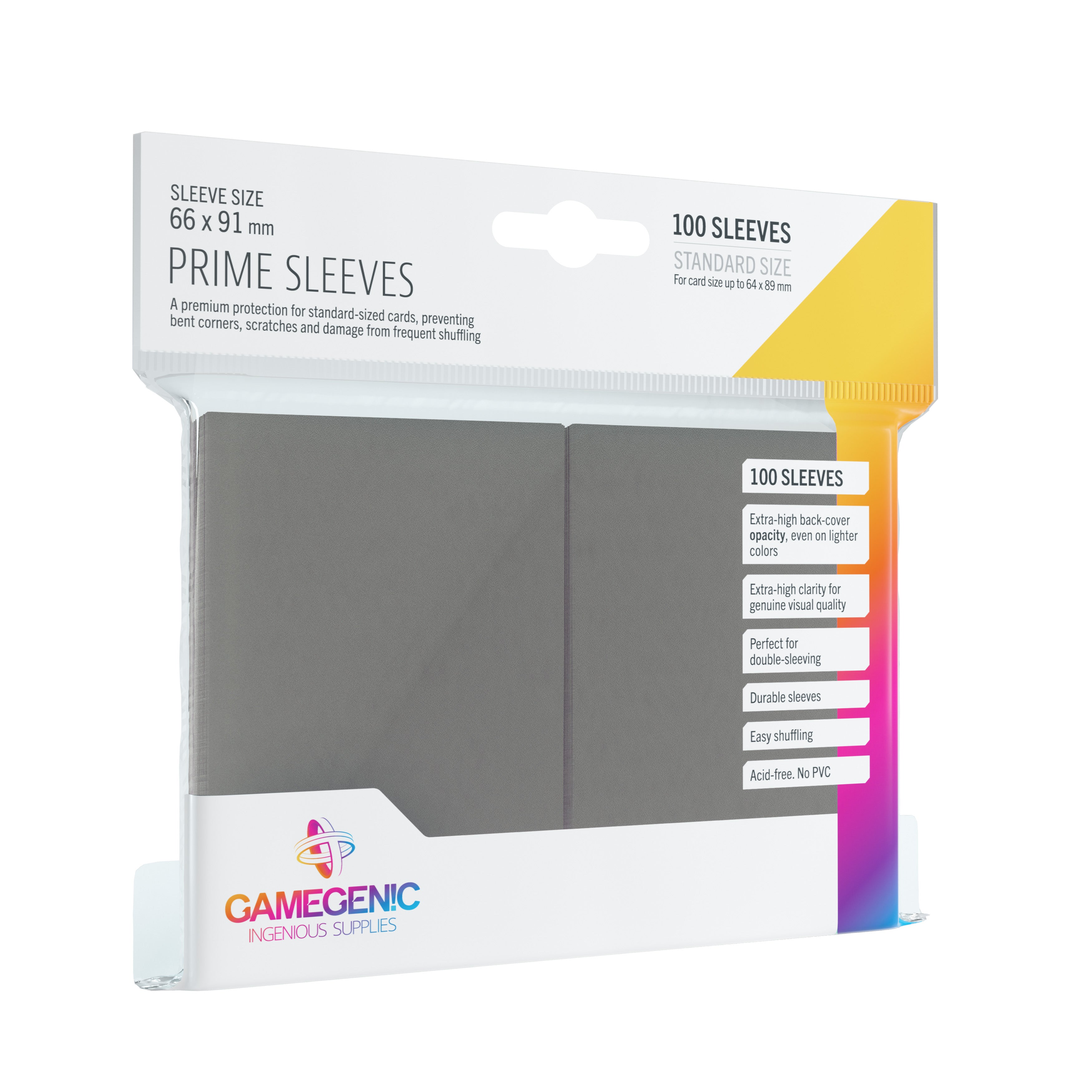 Gamegenic - Fundas Protectoras Prime Sleeves Standard (100)