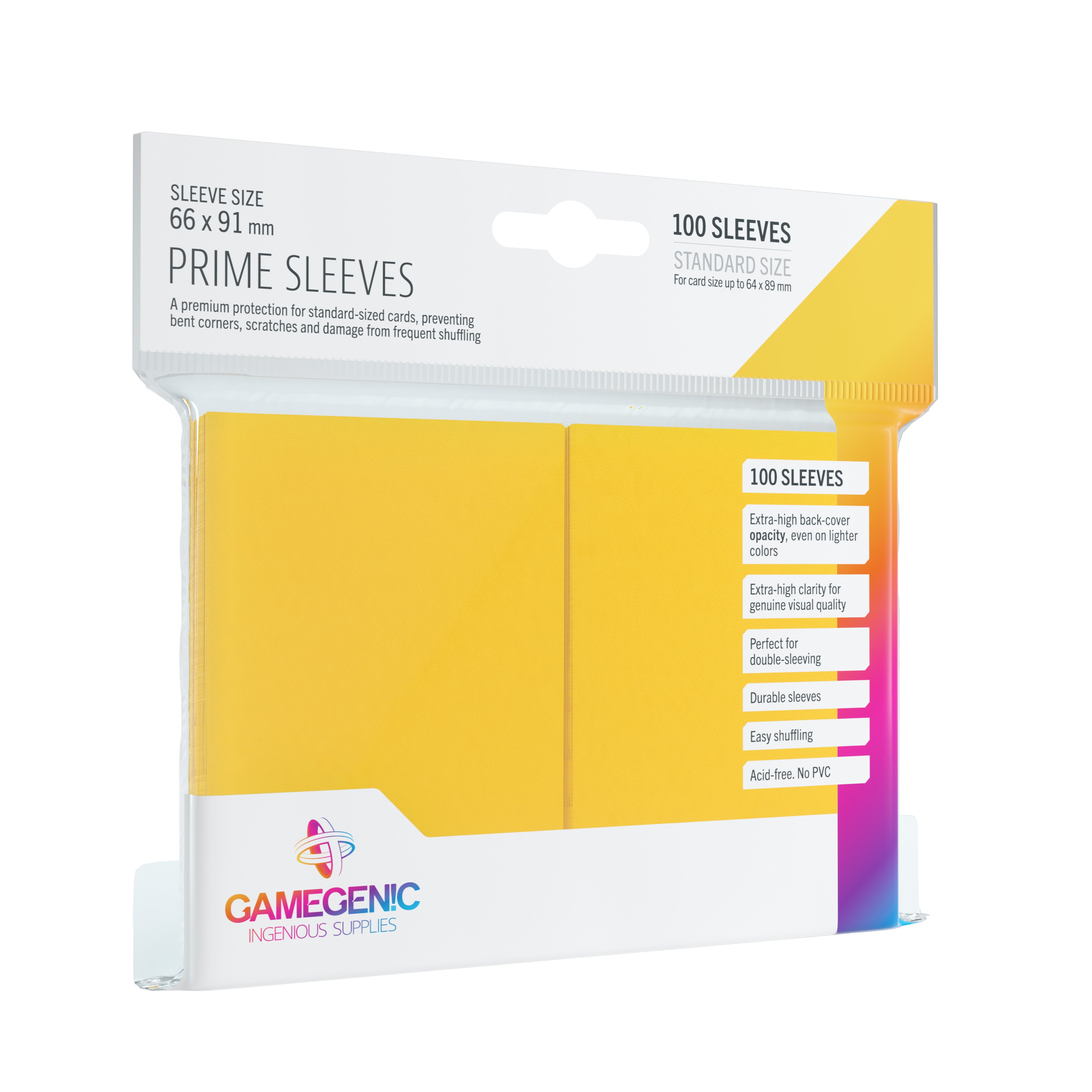 Gamegenic - Fundas Protectoras Prime Sleeves Standard (100)