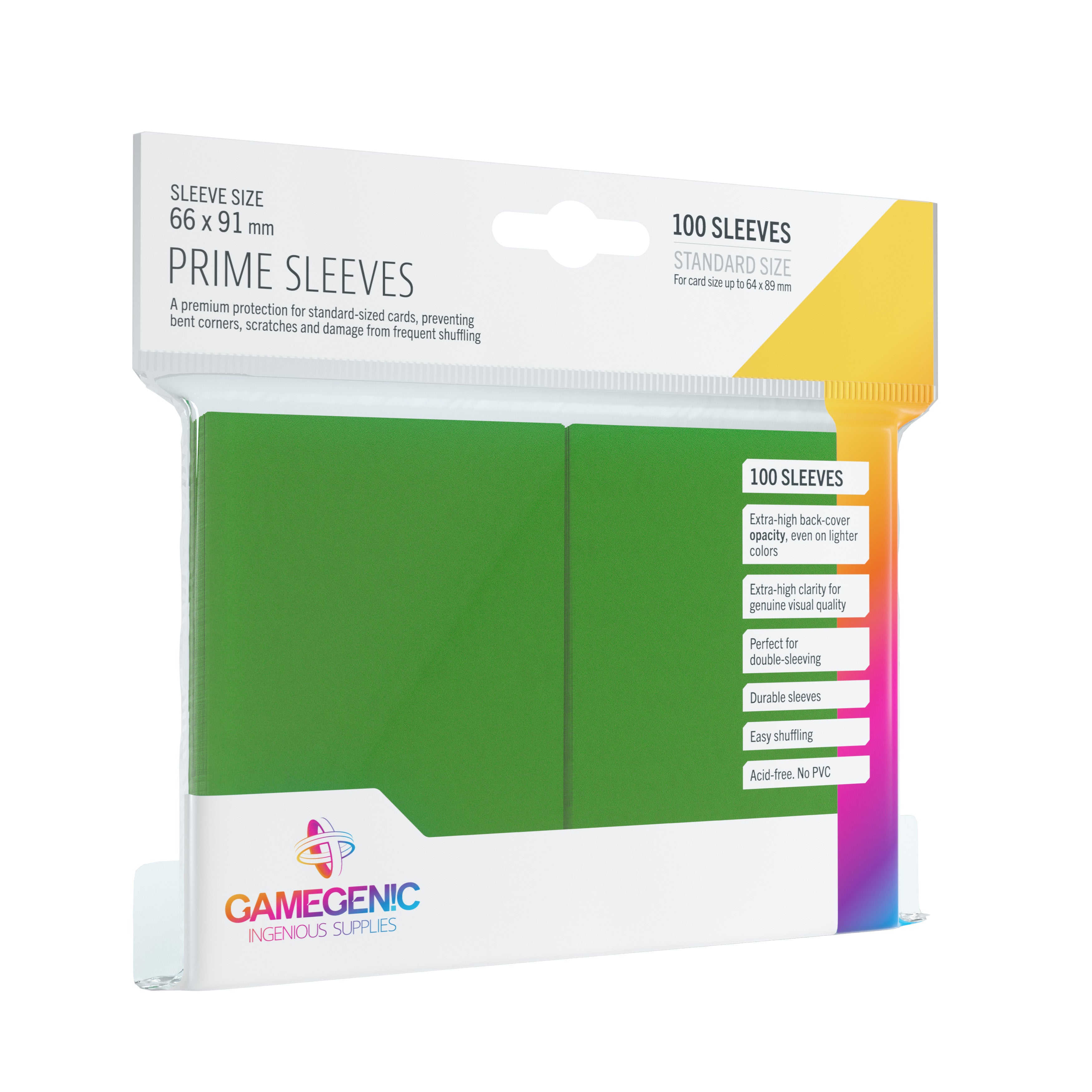Gamegenic - Fundas Protectoras Prime Sleeves Standard (100)