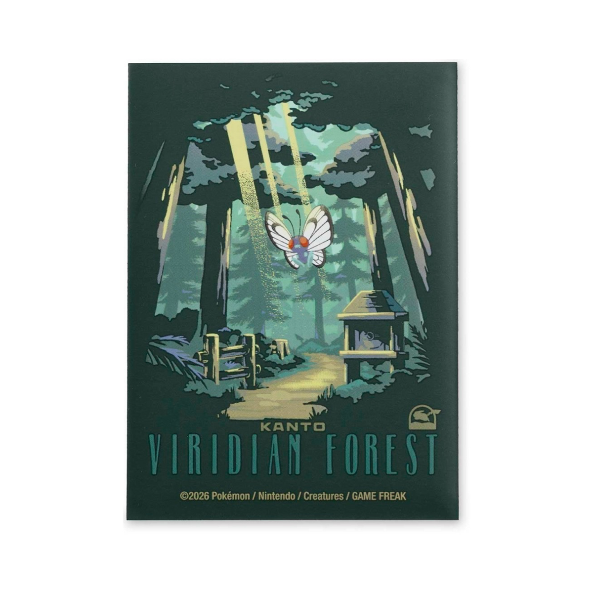 Pokémon Center - Kanto Explore Pokémon Premium Card Sleeves (65 fundas)