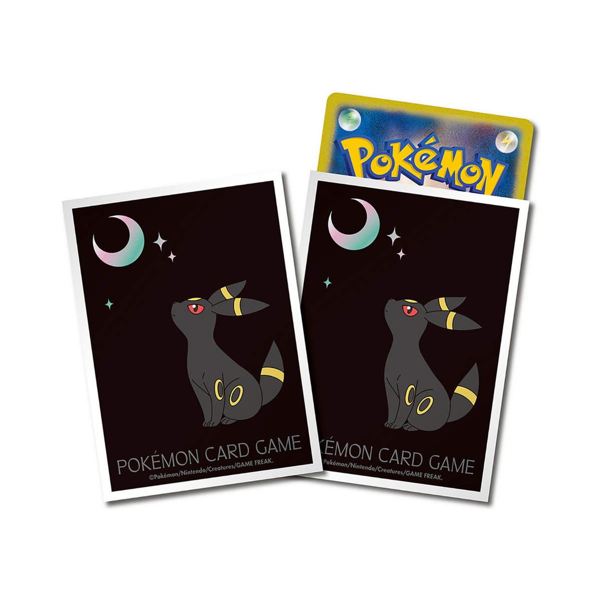 Pokémon Center Japón - Deck Shield Premium Gloss: Moonlight and Umbreon (64 fundas)